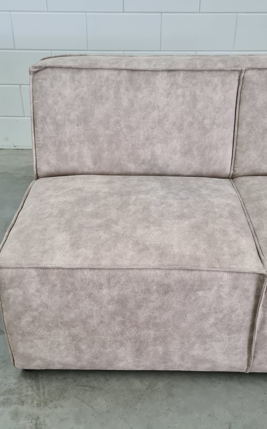 HAZES - U-LOUNGE - LEDER BEIGE